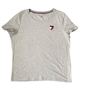 Timmy Hilfiger tee shirt with heat design.